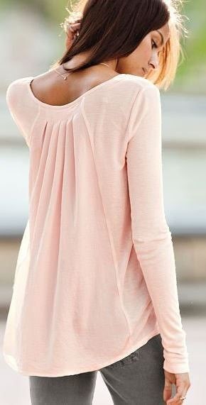 Блузки с оригинальными спинками: невероятные идеи