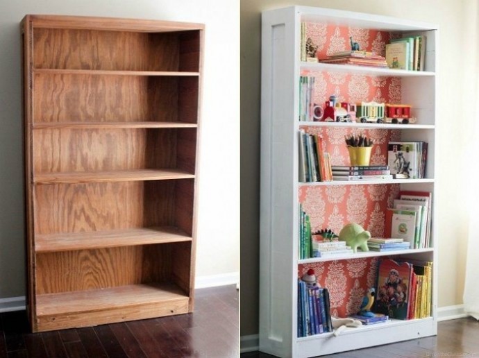 Декупаж старой мебели: фото до и после