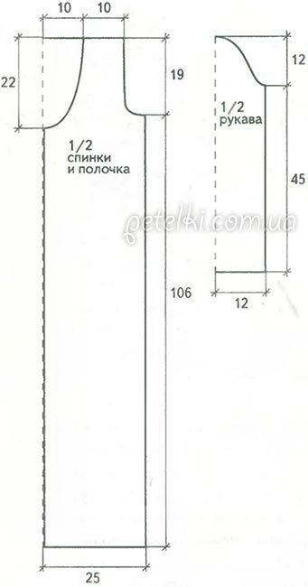 Два варианта узора "соты"