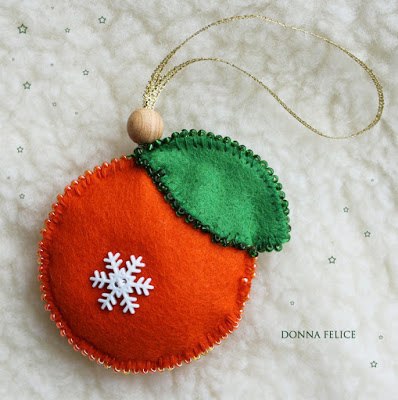 Идеи к новому году из фетра