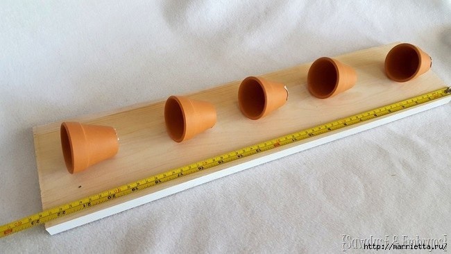 Настенная опора для горшков