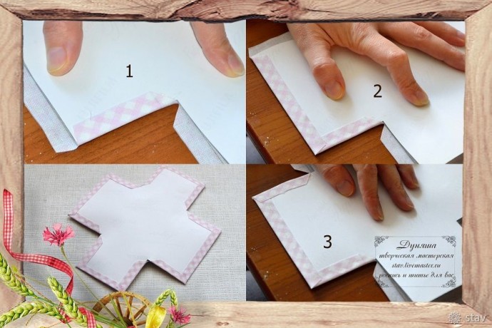 Декор шкатулки хлопком, который окрашен травами Декор шкатулки хлопком, который окрашен травами