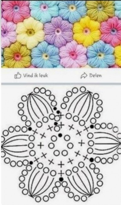 Цветочная вязка