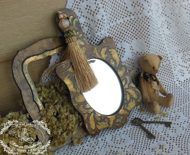 Зеркало "Винтажный букет"