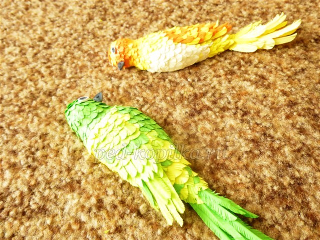 Картина в стиле квиллинг: мастер-класс