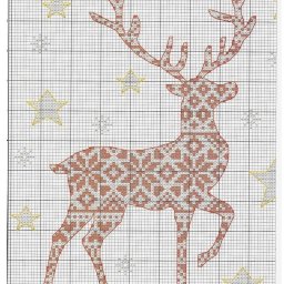 ​Новогодняя вышивка