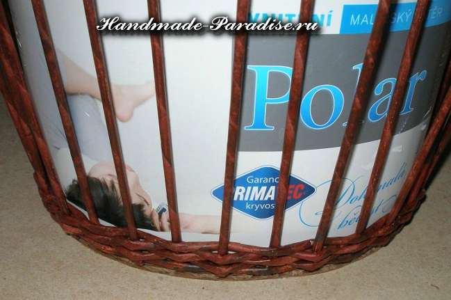 Плетение ежика из газетных трубочек