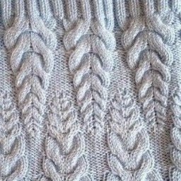 Шапочка и снуд узорами-партнерами