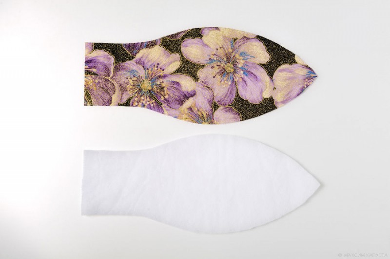 Сумочка "Азиатский сад" в технике печворк