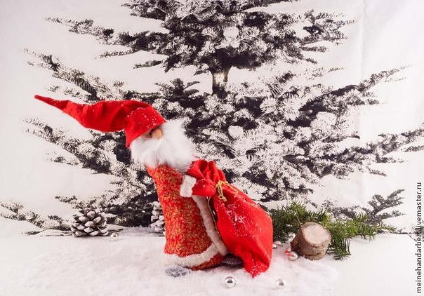 Текстильные Деды Морозы