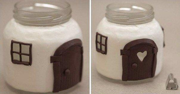 Декорируем баночки