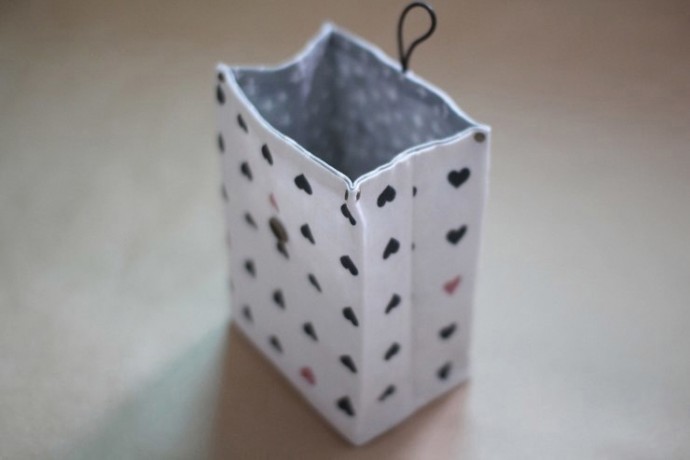 Тканевый пакетик для подарка своими руками