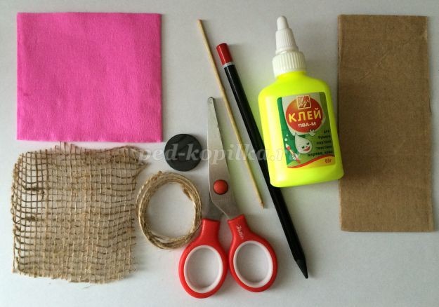 Магнит топиарий на холодильник своими руками Магнит топиарий на холодильник своими руками