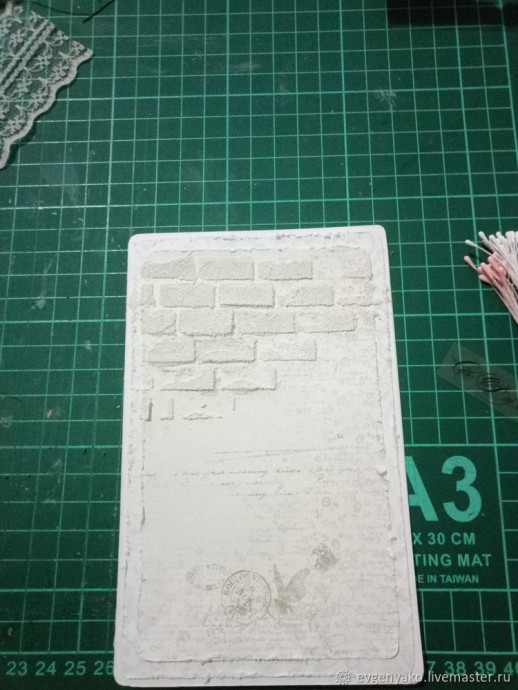 Открытка в стиле шебби-шик Открытка в стиле шебби-шик