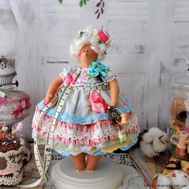 Куклы-толстушки в стиле Тильда