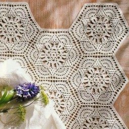 Невероятно красивый мотив крючком