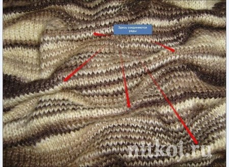 ​Очень красивый узор для шапочки