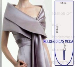 ​Простейшая накидка, которая смотрится очень эффектно