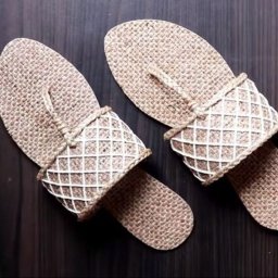 ​Тапочки из джута: делаем своими руками