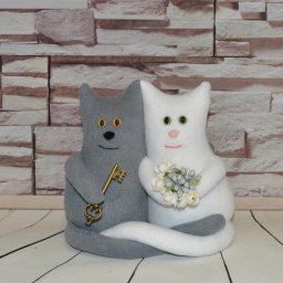 ​Влюблённые интерьерные котики