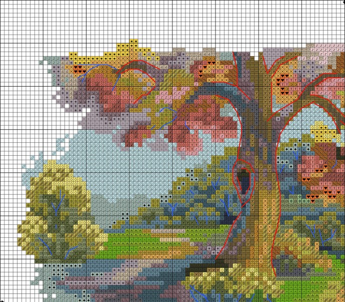 ​Вышивка "Щедрая осень"