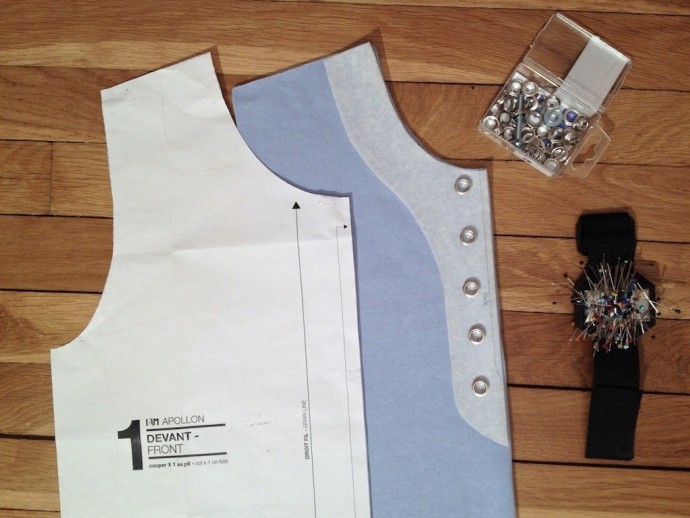 Свитшот на шнуровке Свитшот на шнуровке