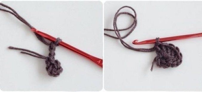 Вяжем квадратный мотив