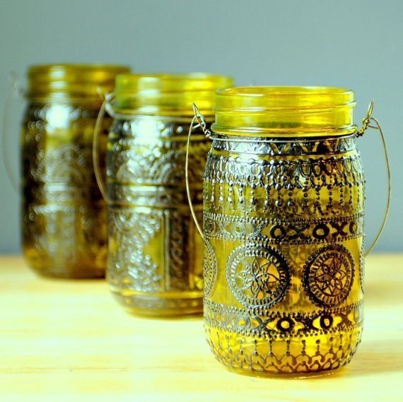 Роспись по стеклу в марокканском стиле