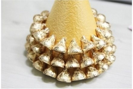 Ёлка из конфет