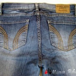 Как быстро ушить джинсы по среднему шву