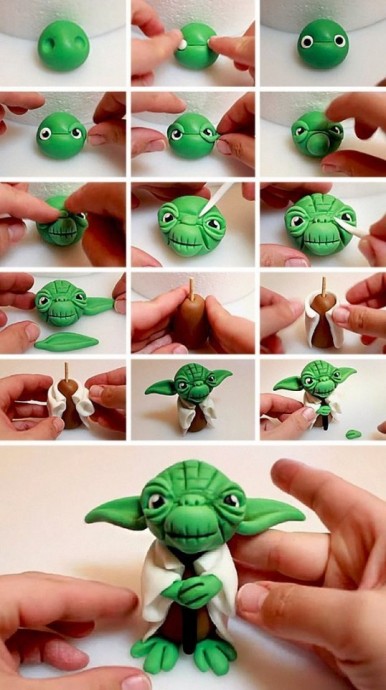 Милашки из пластилина
