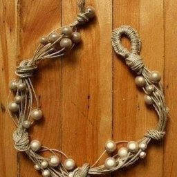 Потрясающие украшения из шнура