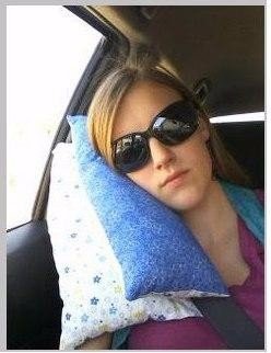 ​Удобная подушка для дальних путешествий в машине