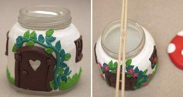 Декорируем баночки