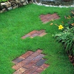 ​Идеи необычных садовых дорожек