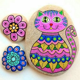 ​Идеи рисования на камнях