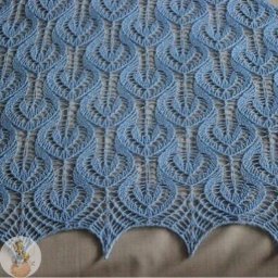 ​Изумительный узор для шали