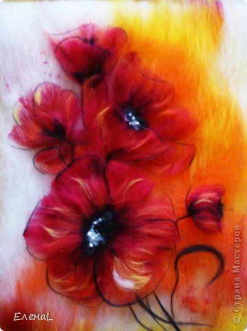 Картины шерстью: идеи для вдохновения