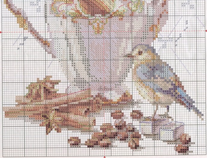 ​Красивая вышивка с чайником