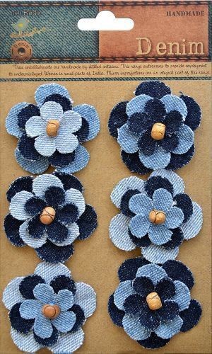 Декоративные элементы из джинсы