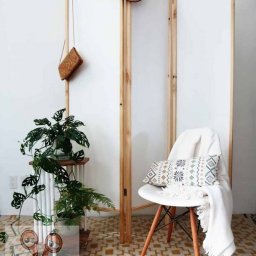 Деревянная ширма