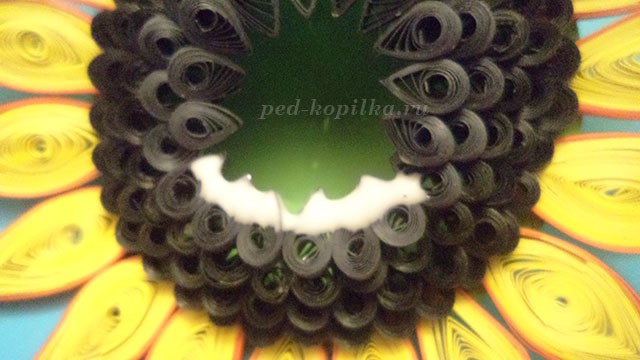 Квиллинг подсолнухи: мастер-класс