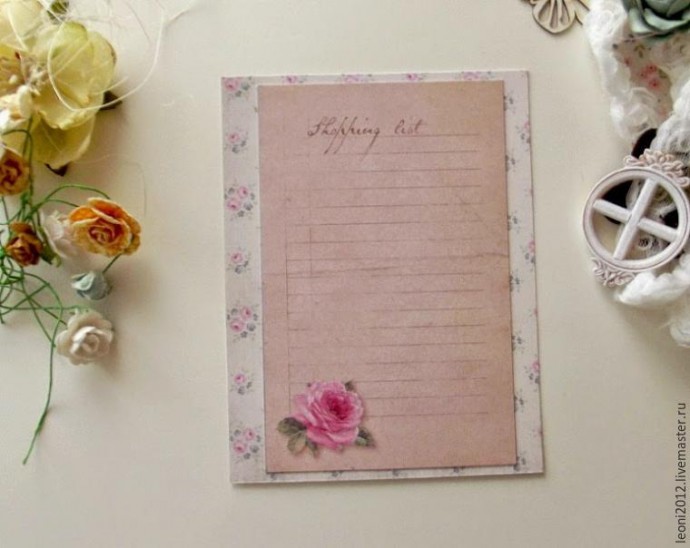 Создание нежной открытки лучшей подруге