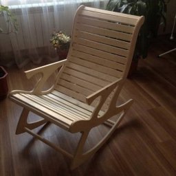 Кресло-качалка из фанеры