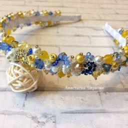 Шикарный ободок для волос