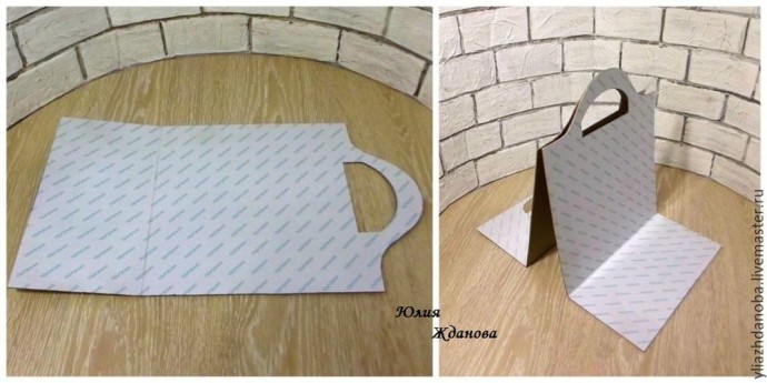 Мастерим из картона удобную корзину для пикника Мастерим из картона удобную корзину для пикника