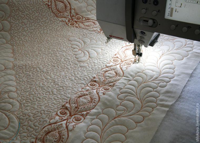 Одеяло в технике квилтинга