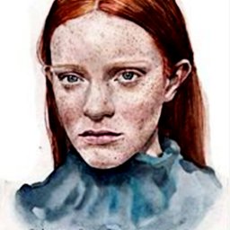 ​Рисуем портрет девушки