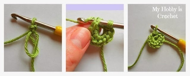 ​Вязаное цветочное полотно крючком