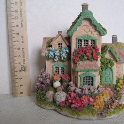 Домик из солёного теста